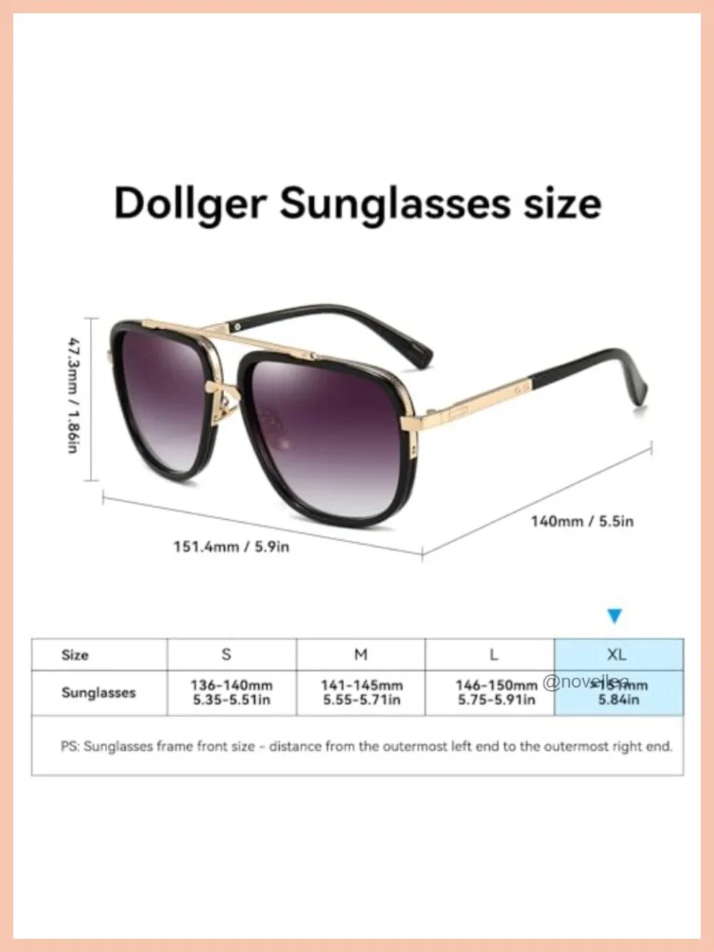 Oversized Square Aviator Sunglasses for Men Gold Frame Retro Pilot Shades UV400